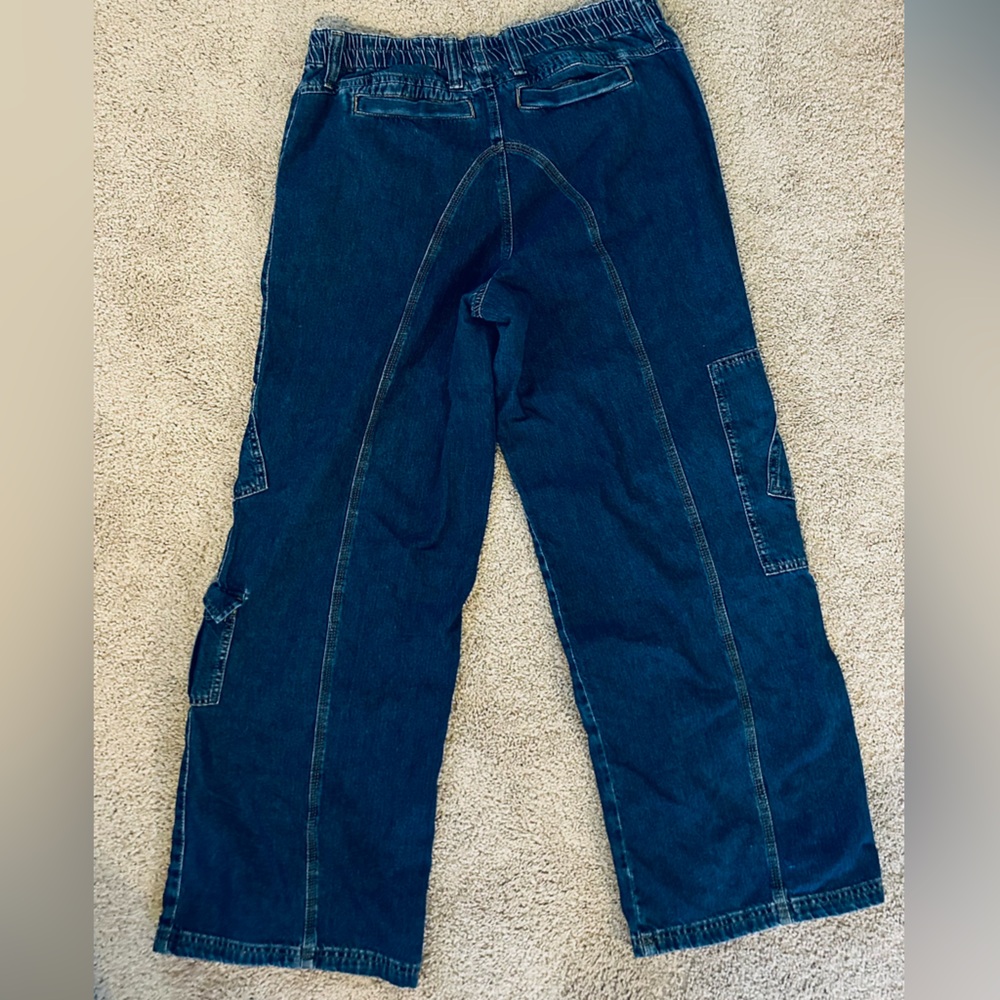 Urban Outfitters Blue Wide Leg Jeans - Picture 9 of 10
